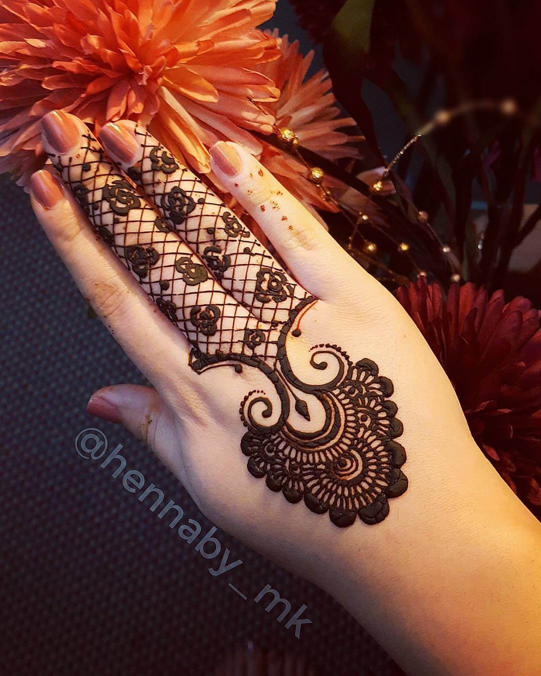 pakistani mehndi design for hand and finger