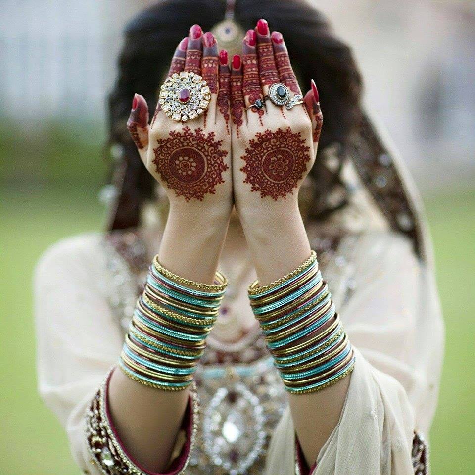 pakistani mehndi designs for bride