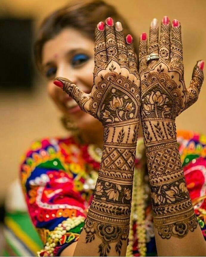 7 indian mehndi design bridal